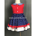 July 4th digital print baby girl dresses